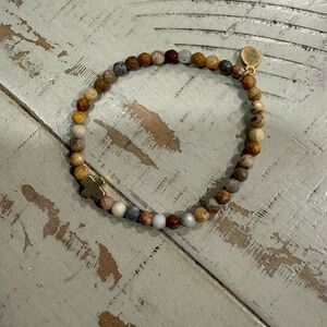 Beaded Cross Bracelet